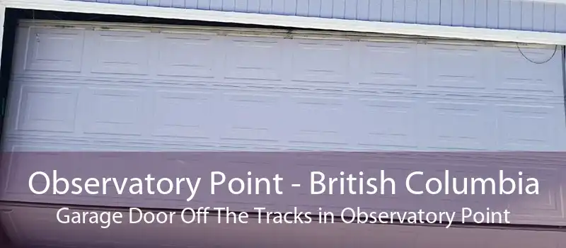 Observatory Point - British Columbia Garage Door Off The Tracks in Observatory Point