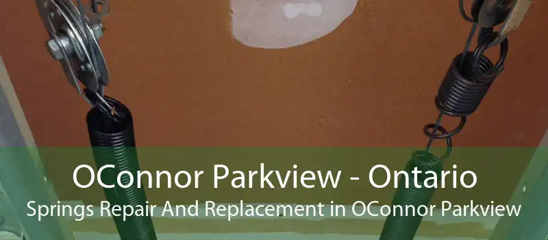 OConnor Parkview - Ontario Springs Repair And Replacement in OConnor Parkview