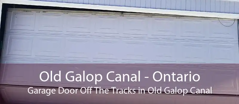 Old Galop Canal - Ontario Garage Door Off The Tracks in Old Galop Canal