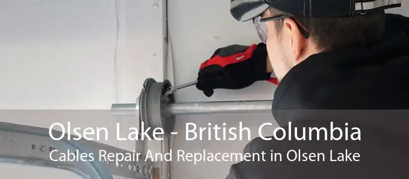Olsen Lake - British Columbia Cables Repair And Replacement in Olsen Lake