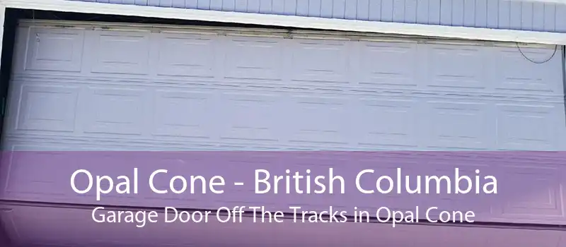 Opal Cone - British Columbia Garage Door Off The Tracks in Opal Cone