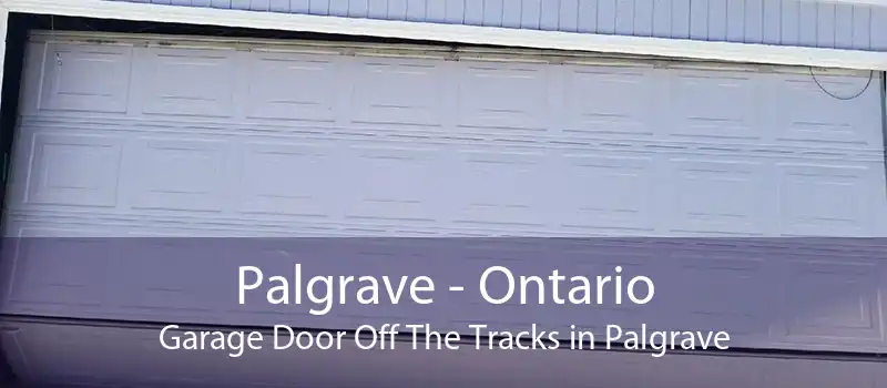 Palgrave - Ontario Garage Door Off The Tracks in Palgrave