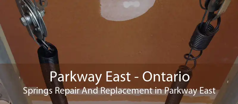 Parkway East - Ontario Springs Repair And Replacement in Parkway East