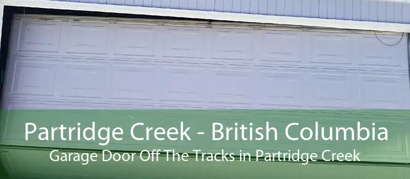 Partridge Creek - British Columbia Garage Door Off The Tracks in Partridge Creek