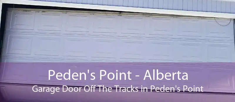 Peden's Point - Alberta Garage Door Off The Tracks in Peden's Point