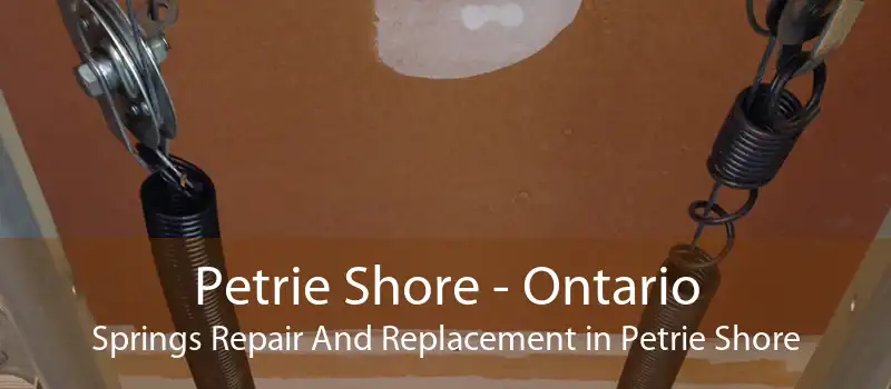 Petrie Shore - Ontario Springs Repair And Replacement in Petrie Shore