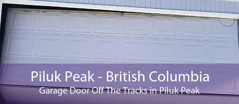 Piluk Peak - British Columbia Garage Door Off The Tracks in Piluk Peak