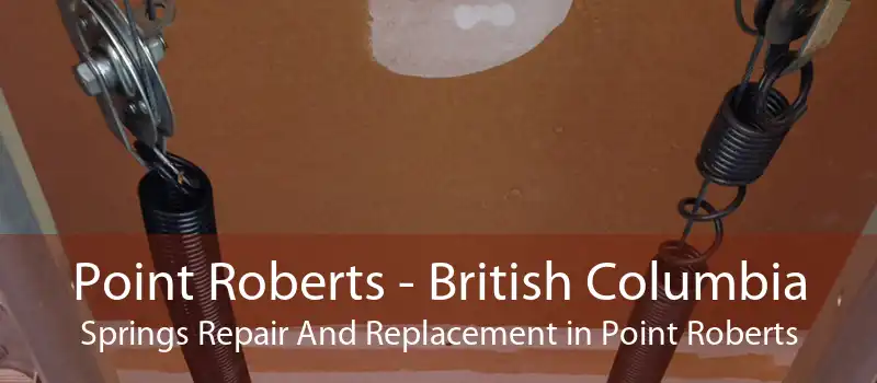 Point Roberts - British Columbia Springs Repair And Replacement in Point Roberts
