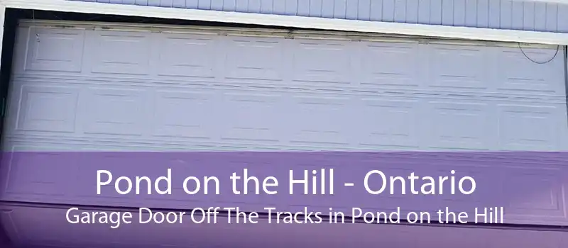 Pond on the Hill - Ontario Garage Door Off The Tracks in Pond on the Hill