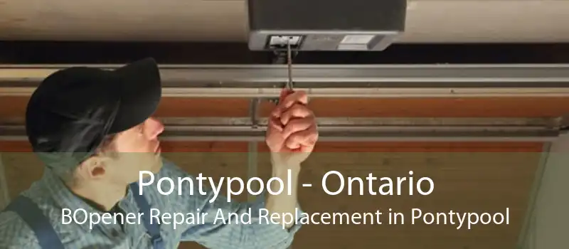 Pontypool - Ontario BOpener Repair And Replacement in Pontypool