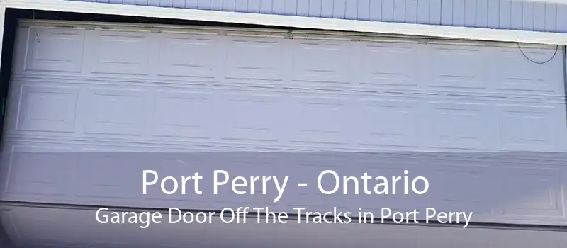 Port Perry - Ontario Garage Door Off The Tracks in Port Perry