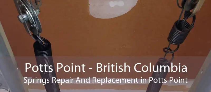 Potts Point - British Columbia Springs Repair And Replacement in Potts Point