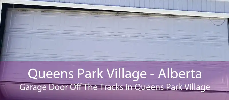 Queens Park Village - Alberta Garage Door Off The Tracks in Queens Park Village