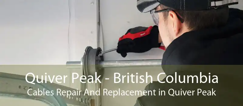 Quiver Peak - British Columbia Cables Repair And Replacement in Quiver Peak