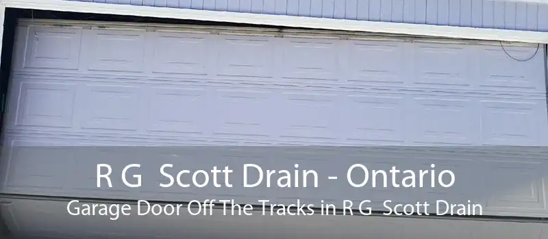 R G Scott Drain - Ontario Garage Door Off The Tracks in R G Scott Drain