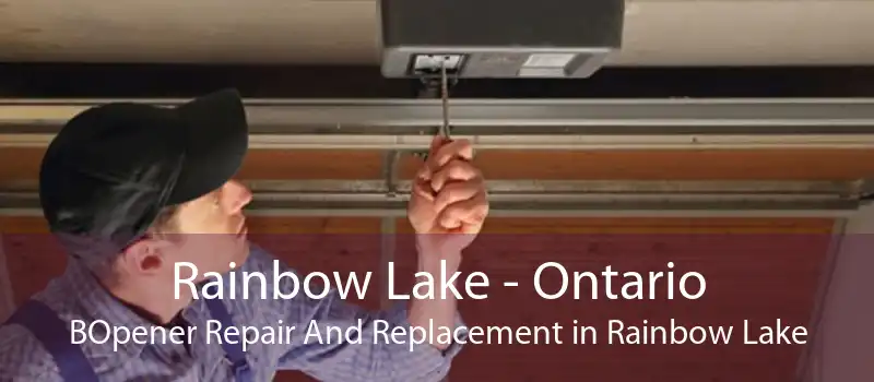Rainbow Lake - Ontario BOpener Repair And Replacement in Rainbow Lake
