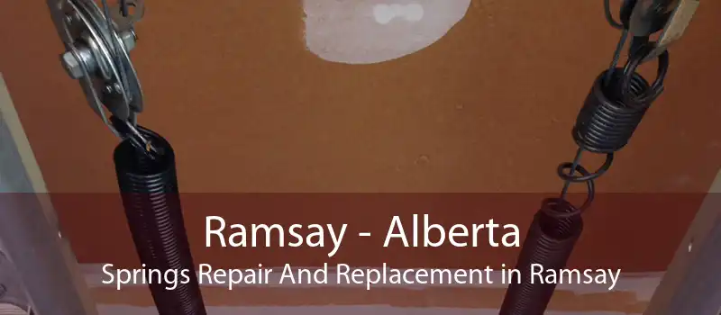 Ramsay - Alberta Springs Repair And Replacement in Ramsay