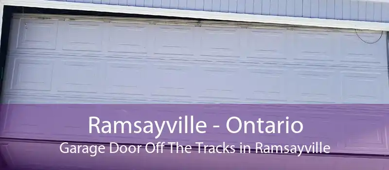 Ramsayville - Ontario Garage Door Off The Tracks in Ramsayville