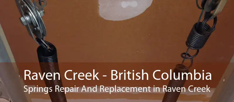 Raven Creek - British Columbia Springs Repair And Replacement in Raven Creek