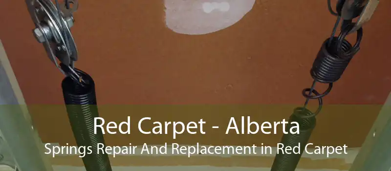 Red Carpet - Alberta Springs Repair And Replacement in Red Carpet