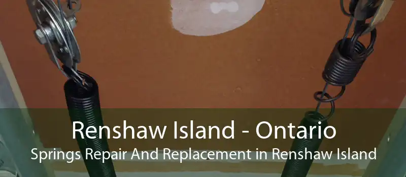 Renshaw Island - Ontario Springs Repair And Replacement in Renshaw Island