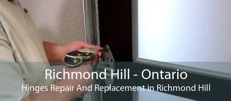Richmond Hill - Ontario Hinges Repair And Replacement in Richmond Hill