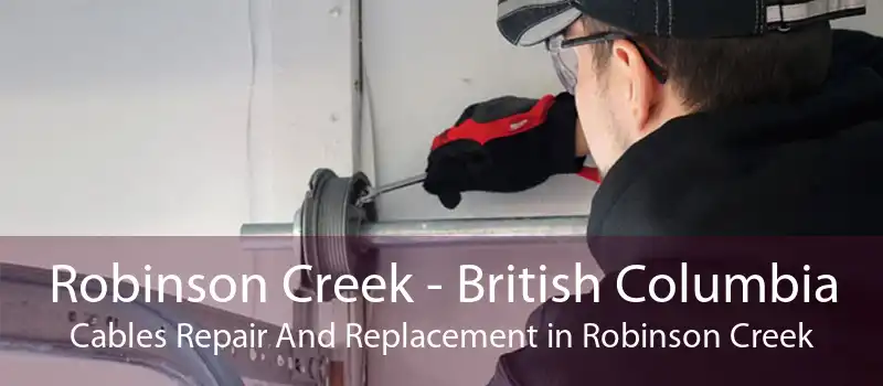 Robinson Creek - British Columbia Cables Repair And Replacement in Robinson Creek