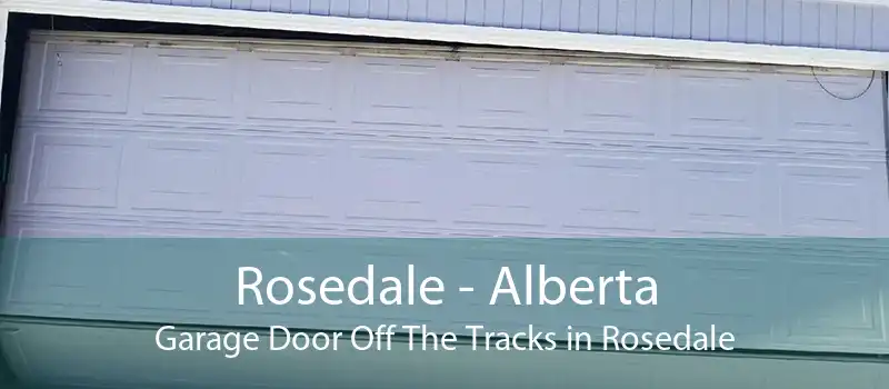 Rosedale - Alberta Garage Door Off The Tracks in Rosedale