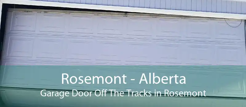 Rosemont - Alberta Garage Door Off The Tracks in Rosemont