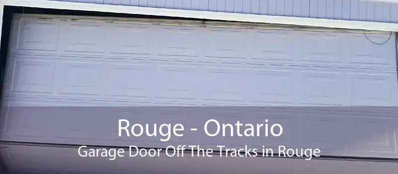 Rouge - Ontario Garage Door Off The Tracks in Rouge