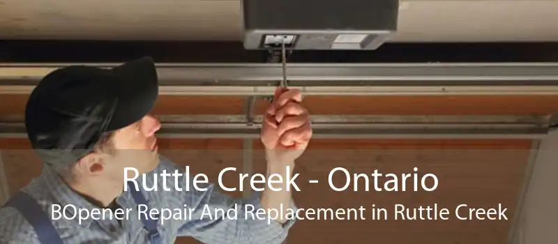 Ruttle Creek - Ontario BOpener Repair And Replacement in Ruttle Creek