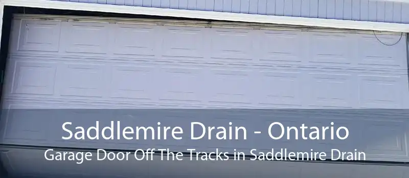 Saddlemire Drain - Ontario Garage Door Off The Tracks in Saddlemire Drain