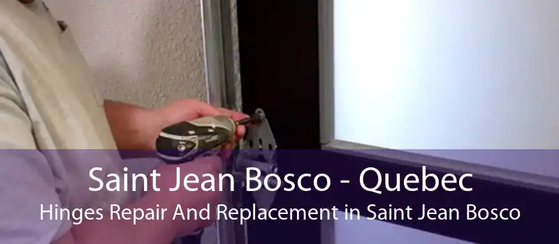 Saint Jean Bosco - Quebec Hinges Repair And Replacement in Saint Jean Bosco