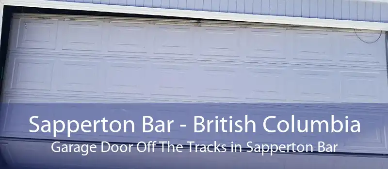 Sapperton Bar - British Columbia Garage Door Off The Tracks in Sapperton Bar