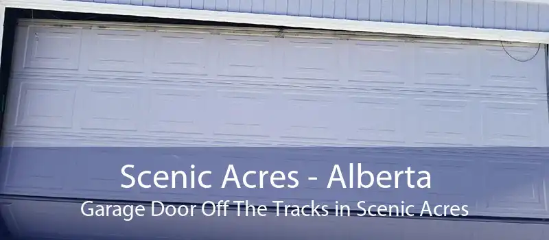 Scenic Acres - Alberta Garage Door Off The Tracks in Scenic Acres