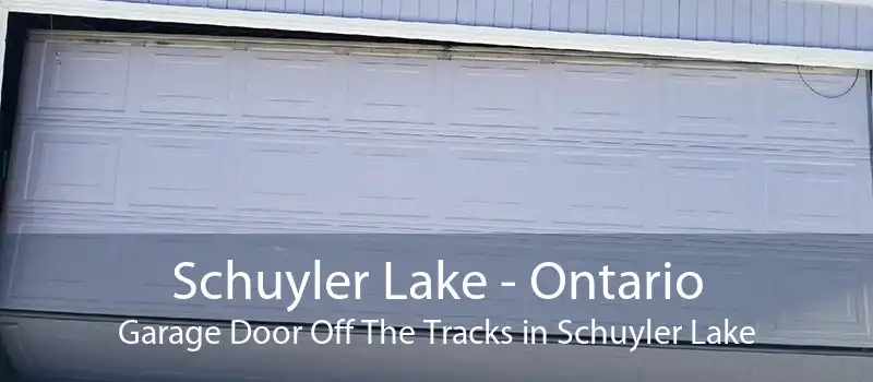 Schuyler Lake - Ontario Garage Door Off The Tracks in Schuyler Lake