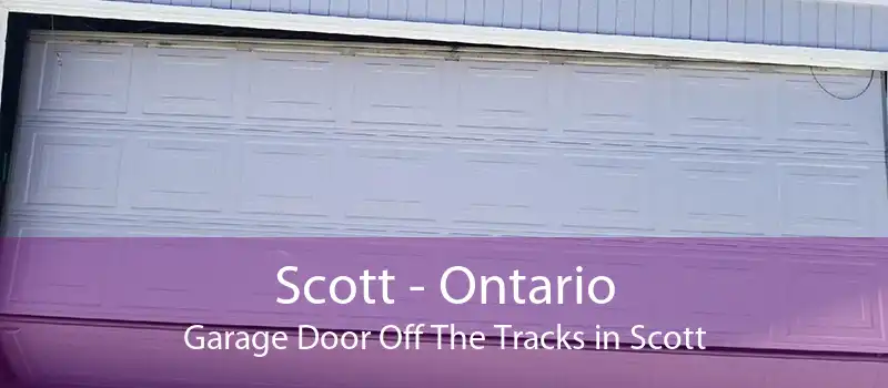Scott - Ontario Garage Door Off The Tracks in Scott