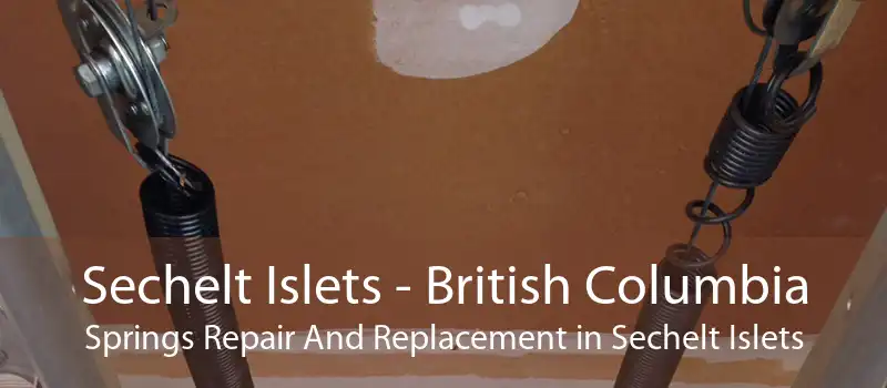 Sechelt Islets - British Columbia Springs Repair And Replacement in Sechelt Islets
