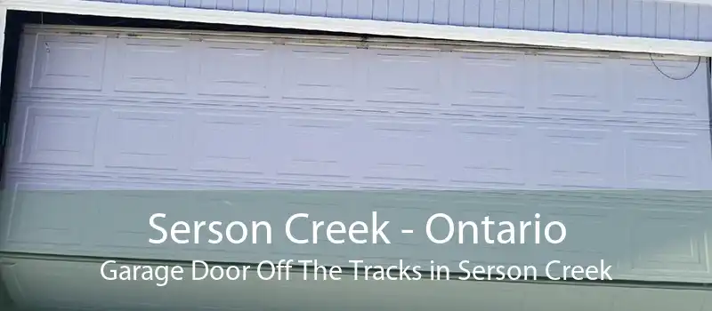 Serson Creek - Ontario Garage Door Off The Tracks in Serson Creek