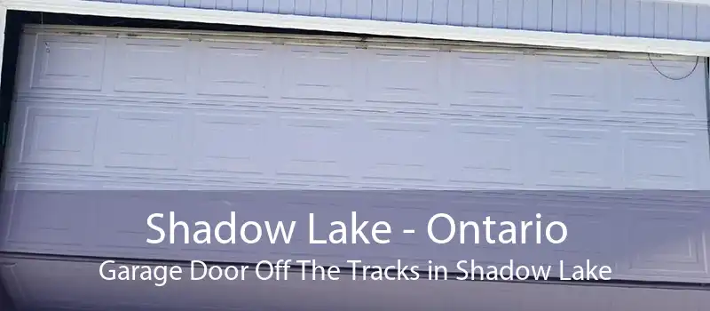 Shadow Lake - Ontario Garage Door Off The Tracks in Shadow Lake