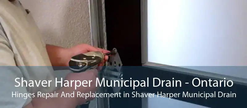 Shaver Harper Municipal Drain - Ontario Hinges Repair And Replacement in Shaver Harper Municipal Drain