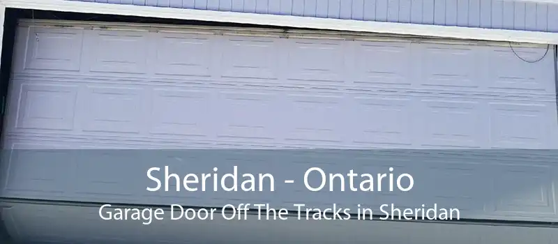 Sheridan - Ontario Garage Door Off The Tracks in Sheridan