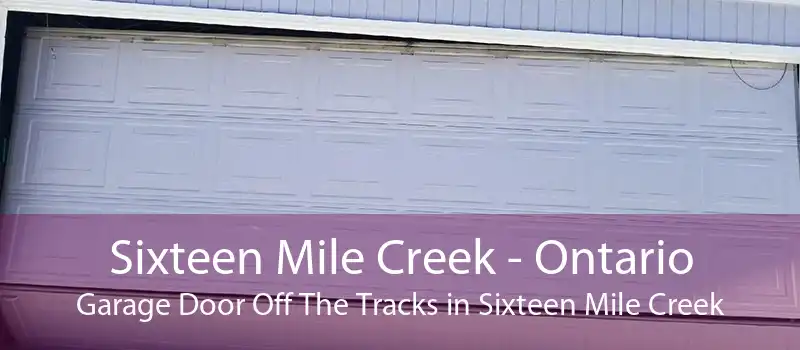 Sixteen Mile Creek - Ontario Garage Door Off The Tracks in Sixteen Mile Creek