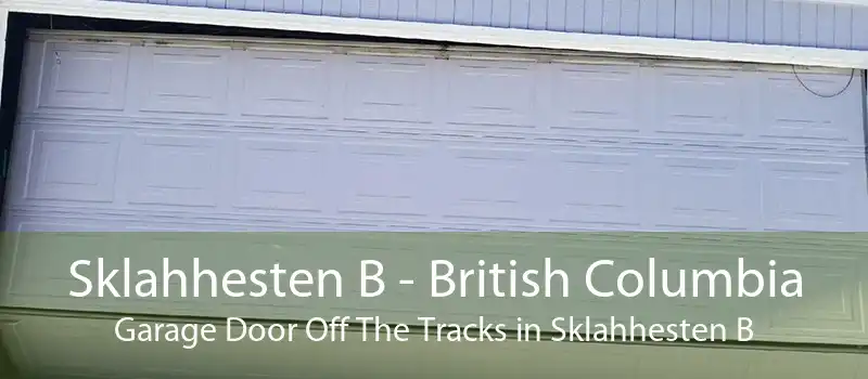 Sklahhesten B - British Columbia Garage Door Off The Tracks in Sklahhesten B