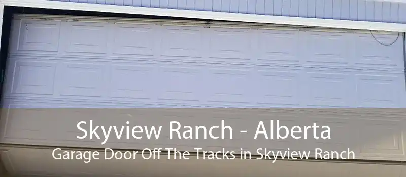 Skyview Ranch - Alberta Garage Door Off The Tracks in Skyview Ranch