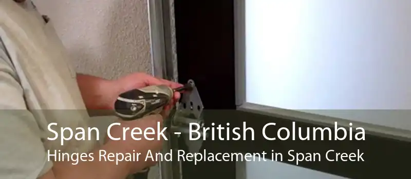 Span Creek - British Columbia Hinges Repair And Replacement in Span Creek