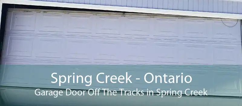 Spring Creek - Ontario Garage Door Off The Tracks in Spring Creek