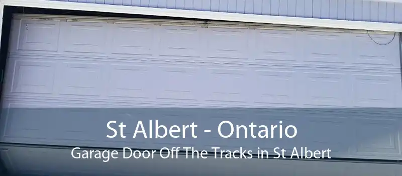 St Albert - Ontario Garage Door Off The Tracks in St Albert