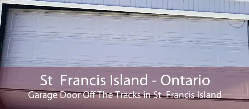 St  Francis Island - Ontario Garage Door Off The Tracks in St  Francis Island
