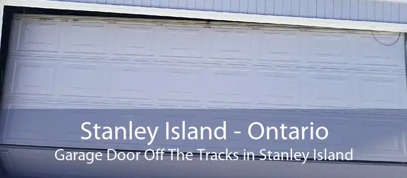 Stanley Island - Ontario Garage Door Off The Tracks in Stanley Island